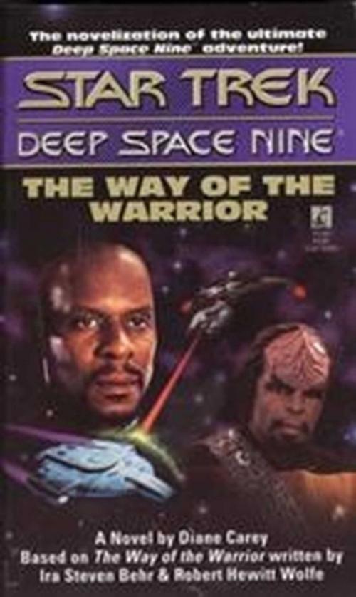 Cover of the book The Way of the Warrior by Diane Carey, Pocket Books/Star Trek