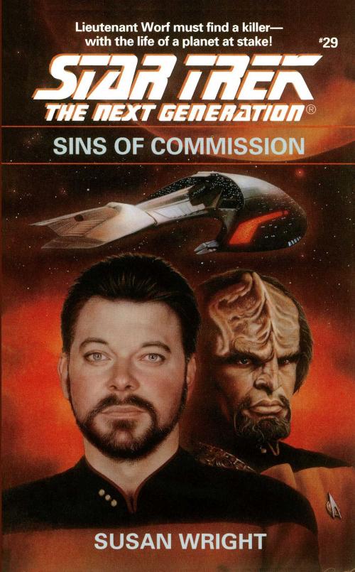 Cover of the book Star Trek: The Next Generation: Sins of Commission by Susan Wright, Pocket Books/Star Trek