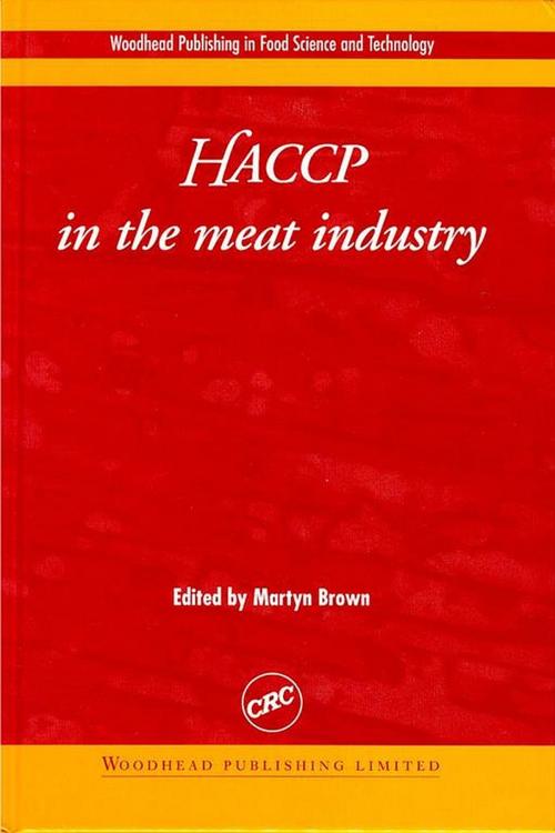 Cover of the book Haccp in the Meat Industry by , Elsevier Science