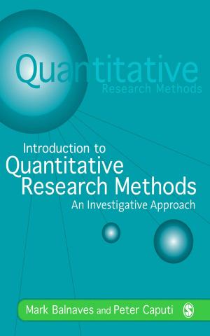 Cover of the book Introduction to Quantitative Research Methods by Tony Schirato, Jenn Webb