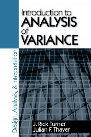Cover of the book Introduction to Analysis of Variance by 