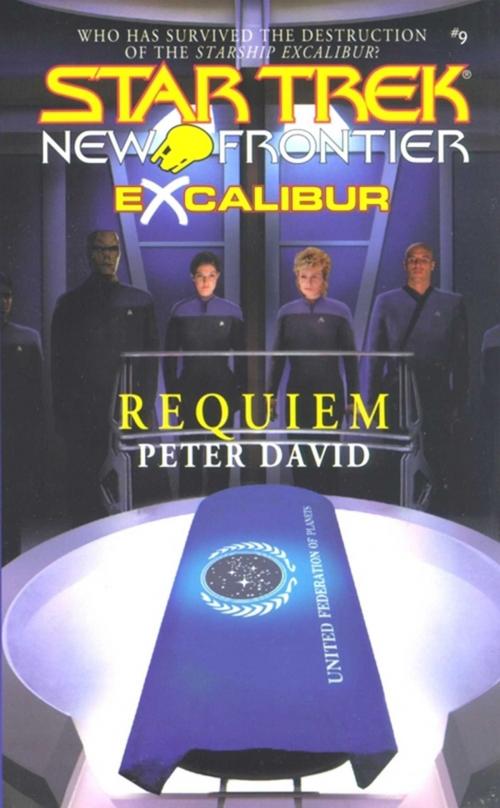 Cover of the book Requiem by Peter David, Pocket Books/Star Trek