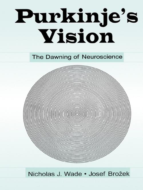 Cover of the book Purkinje's Vision by Nicholas J. Wade, Josef Brozek, Jir¡ Hoskovec, Taylor and Francis