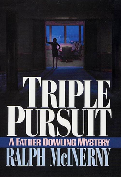Cover of the book Triple Pursuit by Ralph McInerny, St. Martin's Press