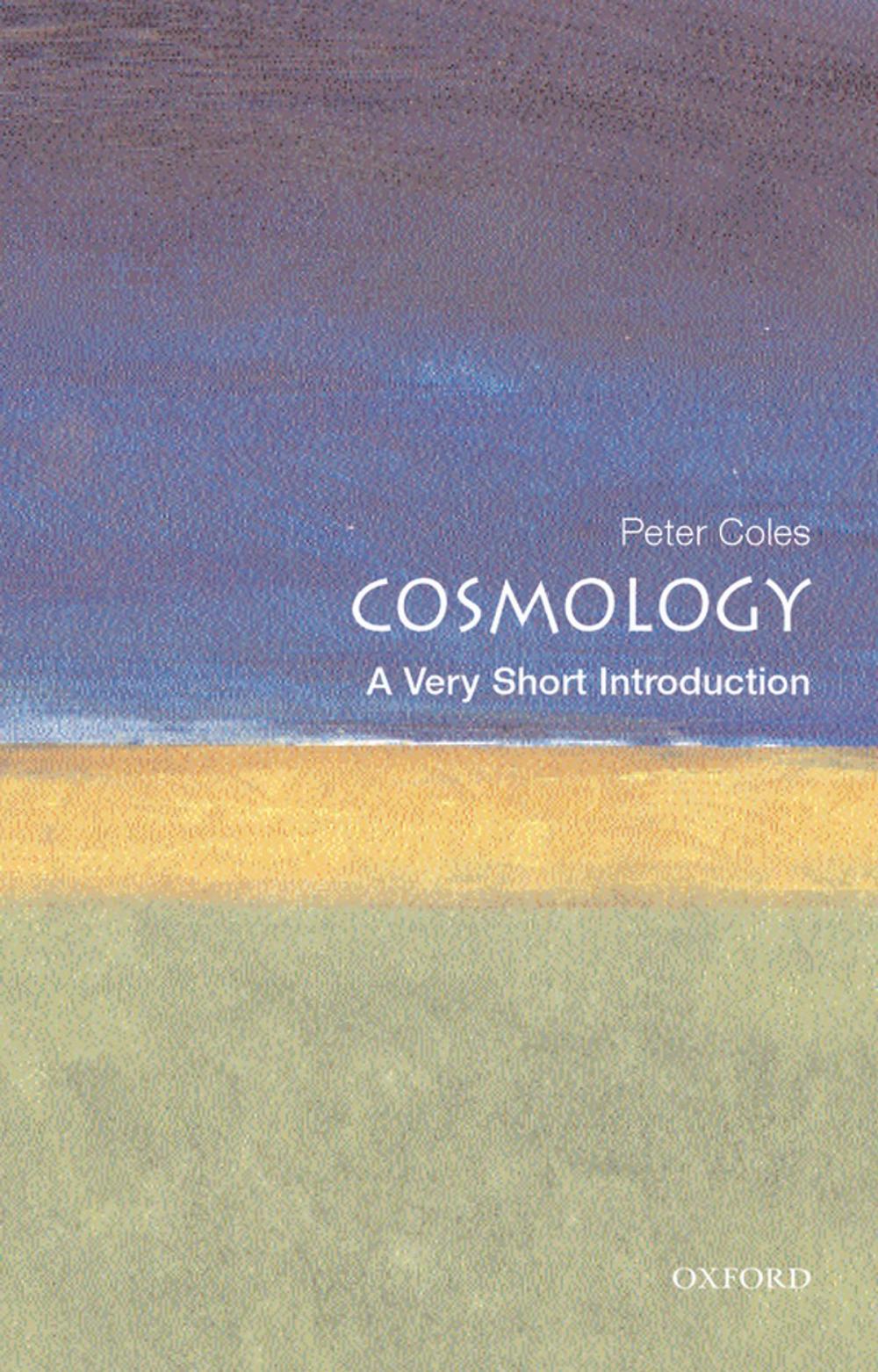 Big bigCover of Cosmology: A Very Short Introduction