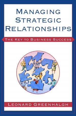 Cover of the book Managing Strategic Relationships by Rabbi Jonathan Sacks