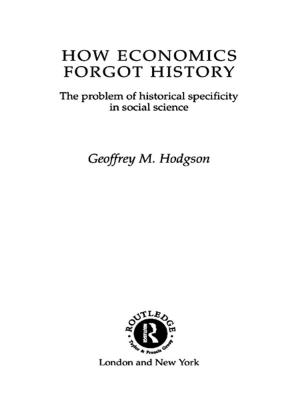 Cover of the book How Economics Forgot History by Baber Johansen