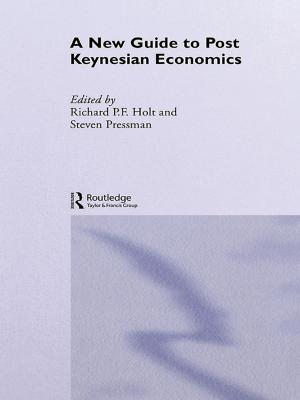 Cover of the book A New Guide to Post-Keynesian Economics by Frank de Bakker
