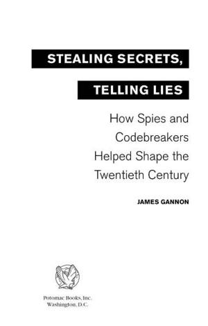 Cover of the book Stealing Secrets, Telling Lies by G. J. David Jr.; T. R. McKeldin III