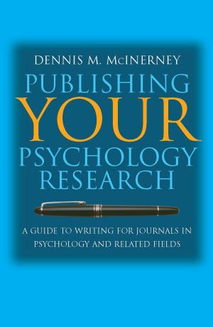 Book cover of Publishing Your Psychology Research