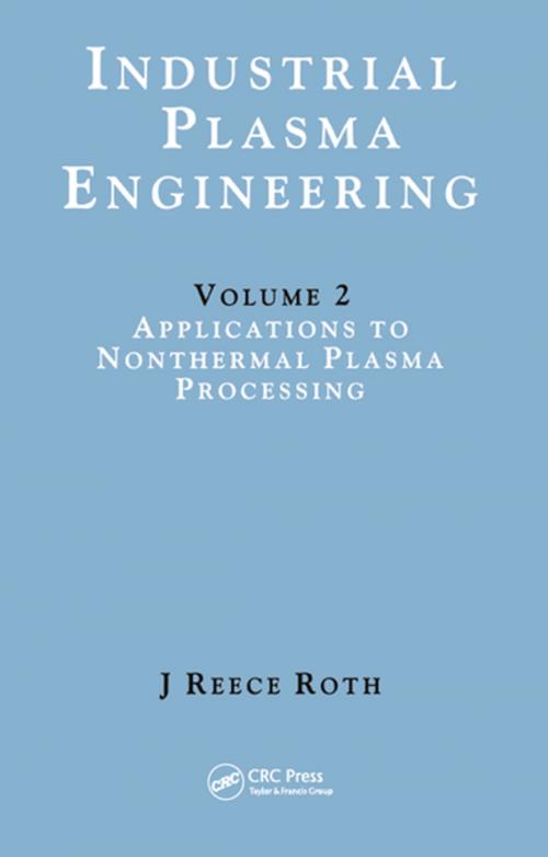 Cover of the book Industrial Plasma Engineering by J Reece Roth, CRC Press