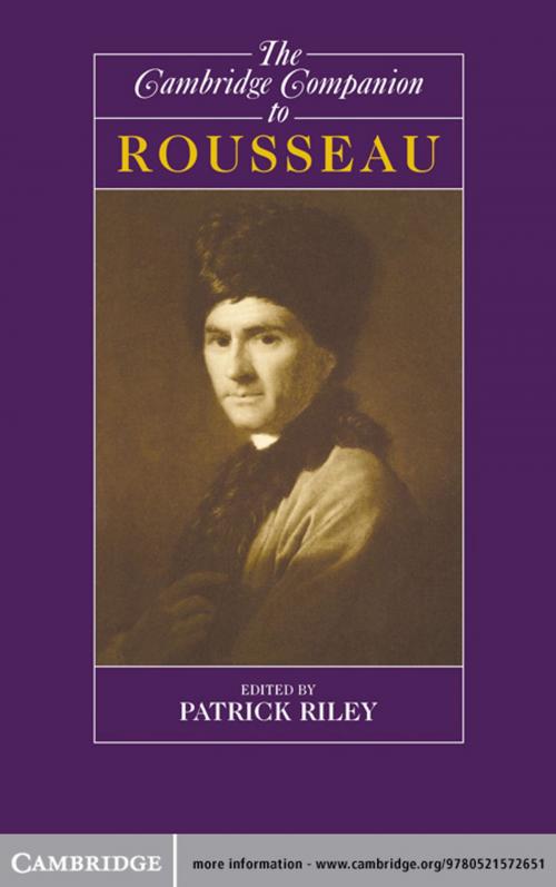 Cover of the book The Cambridge Companion to Rousseau by Patrick Riley, Cambridge University Press