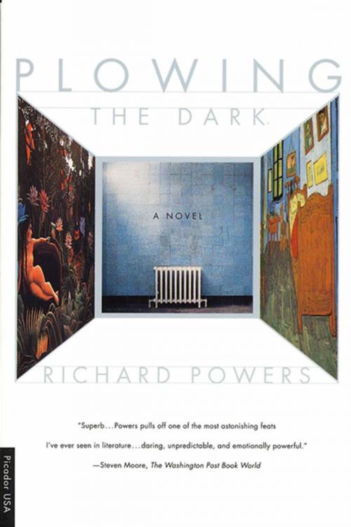 Cover of the book Plowing the Dark by Richard Powers, Farrar, Straus and Giroux