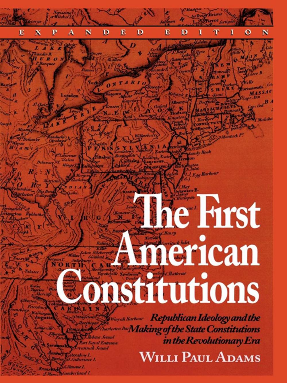 Big bigCover of The First American Constitutions