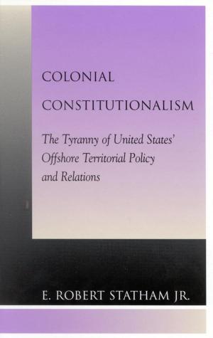 Cover of the book Colonial Constitutionalism by Joanna Simpson, Megan Glover Adams