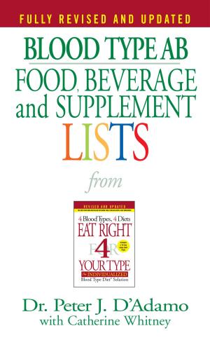 Cover of the book Blood Type AB Food, Beverage and Supplement Lists by Jory Sherman