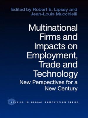 Cover of the book Multinational Firms and Impacts on Employment, Trade and Technology by Ernst Badian