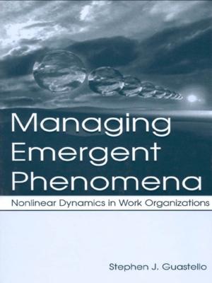 Cover of the book Managing Emergent Phenomena by Katalin Nun, Jon Stewart