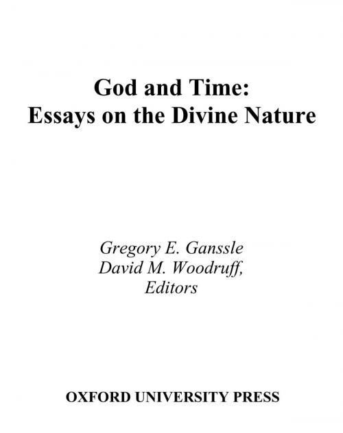 Cover of the book God and Time by , Oxford University Press