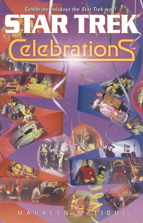 Cover of the book Celebrations by Maureen McTigue, Pocket Books/Star Trek
