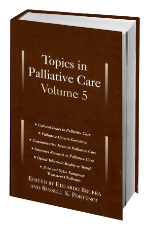 Cover of the book Topics in Palliative Care by Mikela D.  Harris
