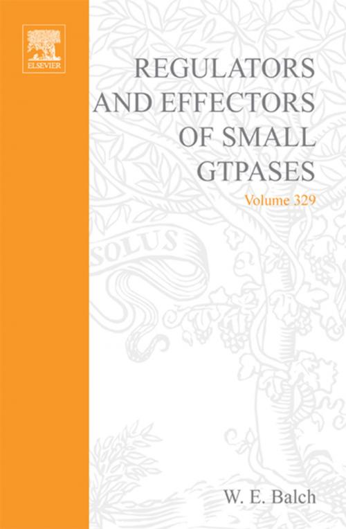 Cover of the book Regulators and Effectors of Small GTPases, Part E: GTPases Involved in Vesicular Traffic by John N. Abelson, Melvin I. Simon, W. E. Balch, Channing J. Der, Alan Hall, Elsevier Science