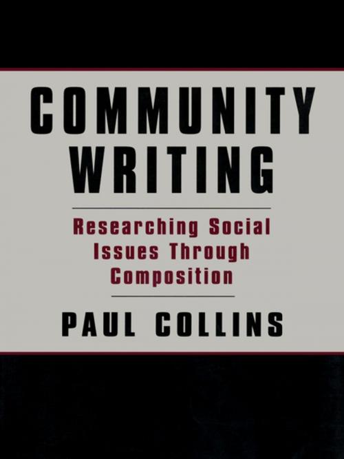 Cover of the book Community Writing by Paul S. Collins, Taylor and Francis