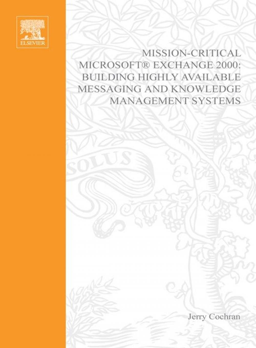 Big bigCover of Mission-Critical Microsoft Exchange 2000