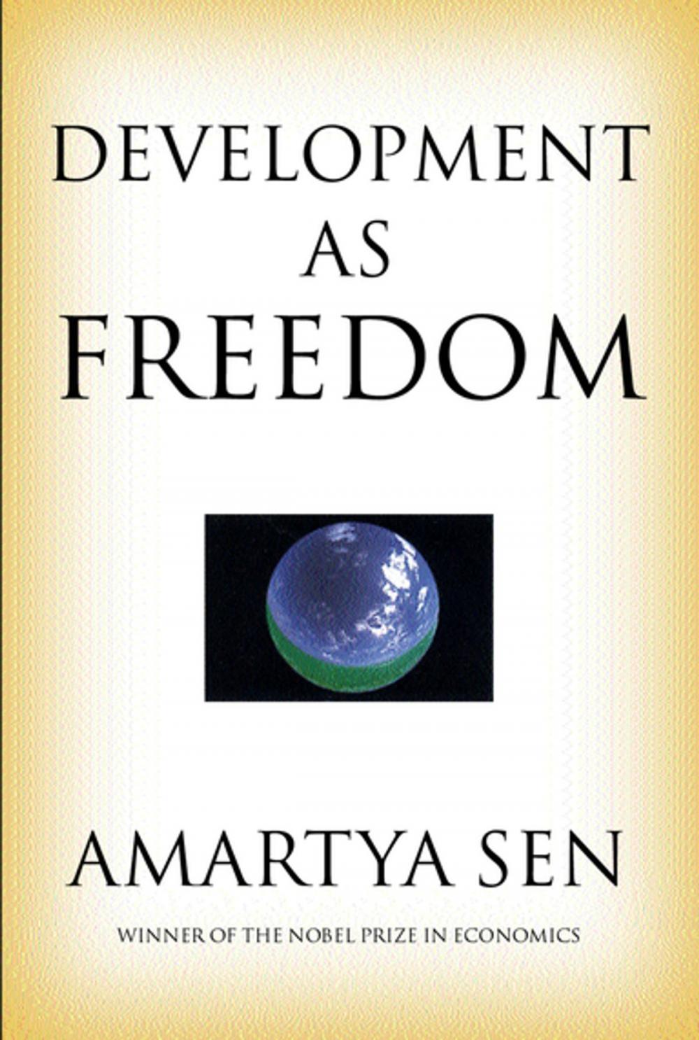 Big bigCover of Development as Freedom