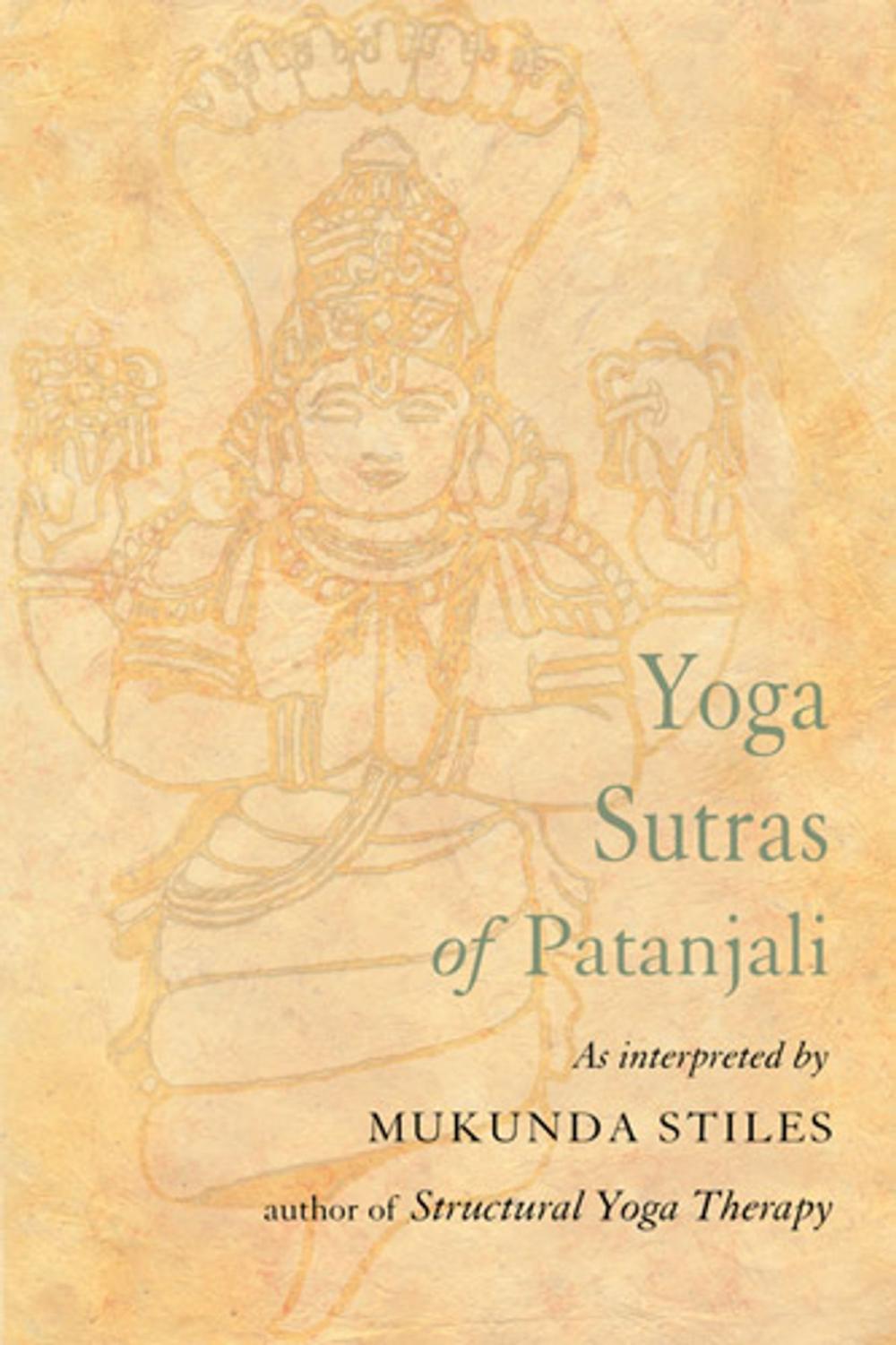 Big bigCover of Yoga Sutras of Patanjali