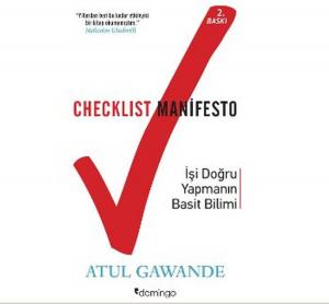 Book cover of Checklist Manifesto-İşi Doğru Yapma