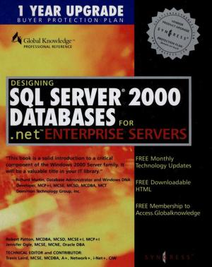 Cover of the book Designing SQL Server 2000 Databases by P Aarne Vesilind, J. Jeffrey Peirce, Ph.D. in Civil and Environmental Engineering from the University of Wisconsin at Madison, Ruth Weiner, Ph.D. in Physical Chemistry from Johns Hopkins University