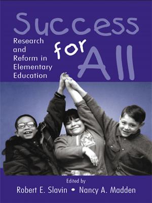 Cover of the book Success for All by David Pace
