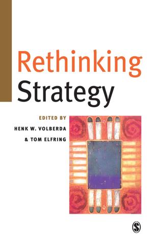 Cover of the book Rethinking Strategy by Dr. David C. Thomas, Dr. Mark F. Peterson