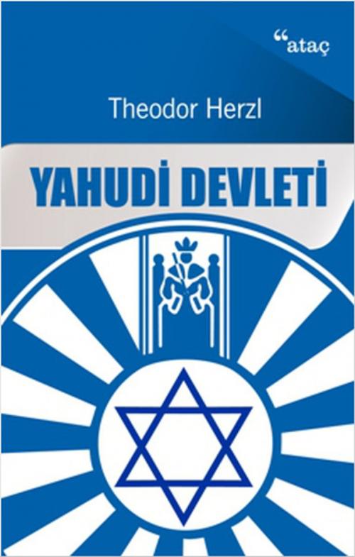 Cover of the book Yahudi Devleti by Theodor Herzl, Ataç Yayınları