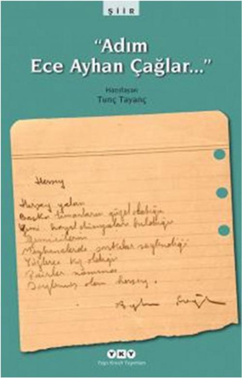 Cover of the book Adım Ece Ayhan Çağlar by Yapı Kredi Yayınları, Yapı Kredi Yayınları