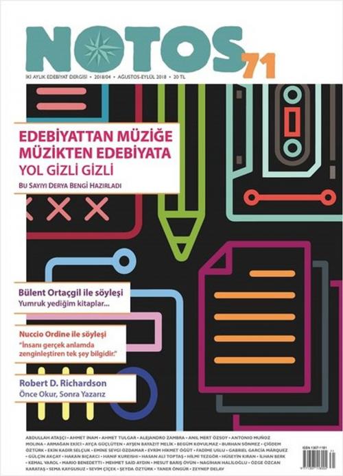 Cover of the book Notos Öykü Sayı: 71 by Kolektif, Notos