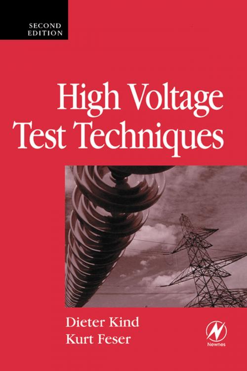 Cover of the book High Voltage Test Techniques by Dieter Kind, Kurt Feser, Elsevier Science