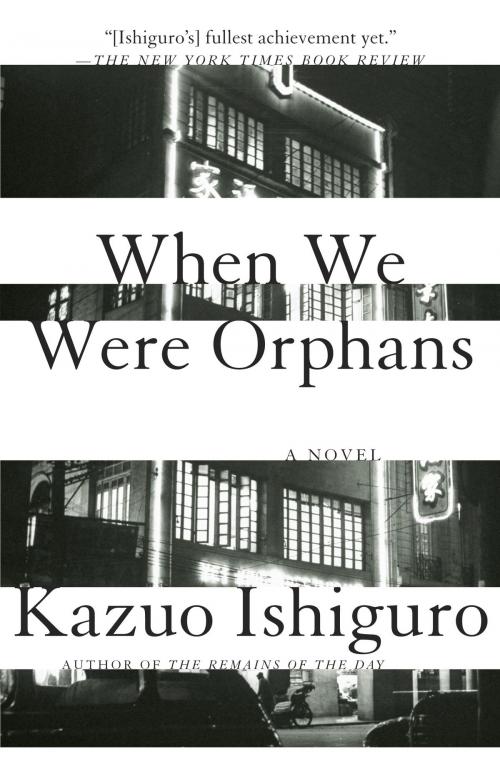 Cover of the book When We Were Orphans by Kazuo Ishiguro, Knopf Doubleday Publishing Group