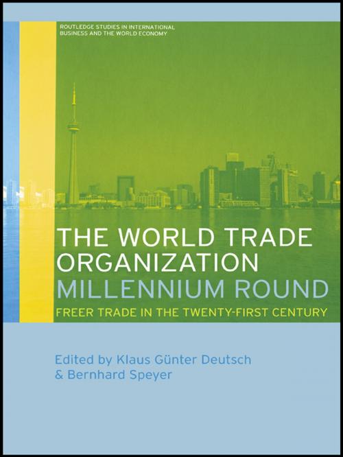 Cover of the book The World Trade Organization Millennium Round by , Taylor and Francis