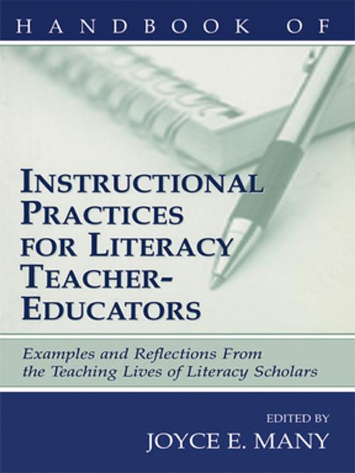 Cover of the book Handbook of Instructional Practices for Literacy Teacher-educators by , Taylor and Francis