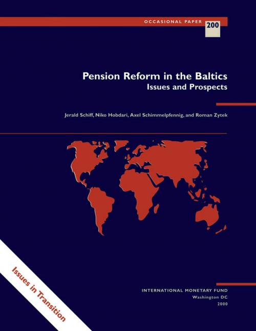 Cover of the book Pension Reform in the Baltics: Issues and Prospects by Jerald Mr. Schiff, Axel Mr. Schimmelpfennig, Niko Mr. Hobdari, Roman Mr. Zytek, INTERNATIONAL MONETARY FUND
