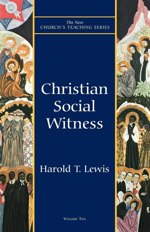 Cover of the book Christian Social Witness by Harold T. Lewis, Cowley Publications