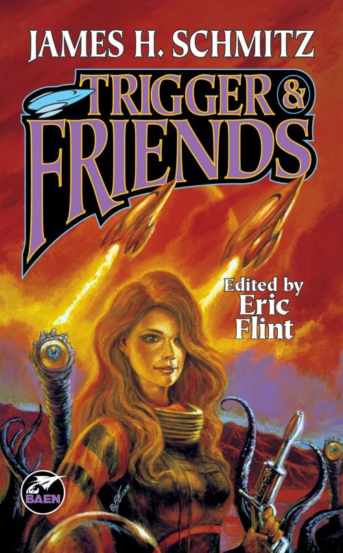 Cover of the book Trigger and Friends by James H. Schmitz, Baen Books