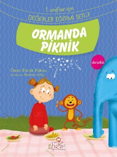 Cover of the book Birinci Sınıflar İçin Değerler Eğitimi Seti - 7 by Ömer Faruk Paksu, Nesil Çocuk Yayınları