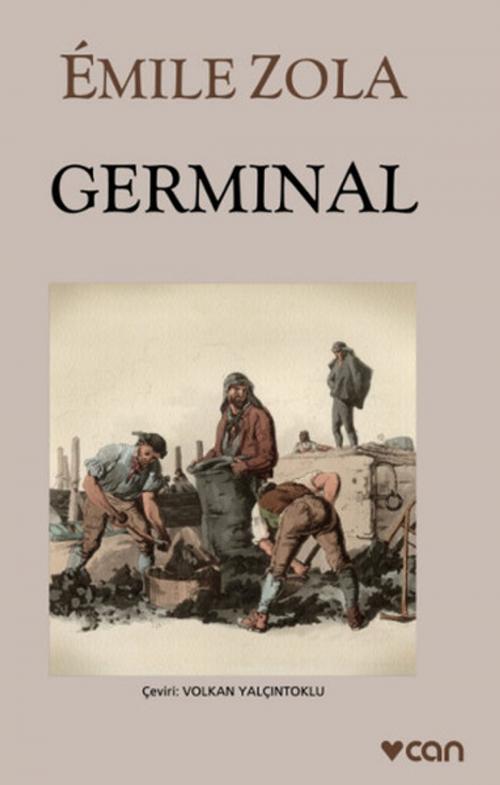 Cover of the book Germinal by Emile Zola, Can Yayınları