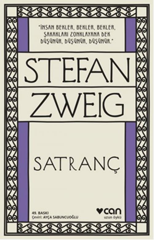 Cover of the book Satranç by Stefan Zweig, Can Yayınları