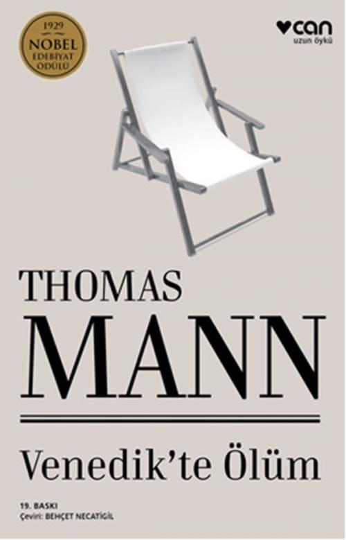 Cover of the book Venedik'te Ölüm by Thomas Mann, Can Yayınları