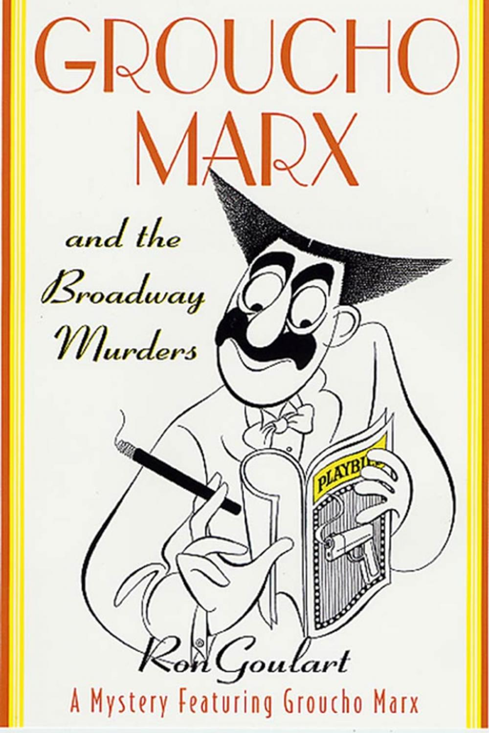 Big bigCover of Groucho Marx and the Broadway Murders