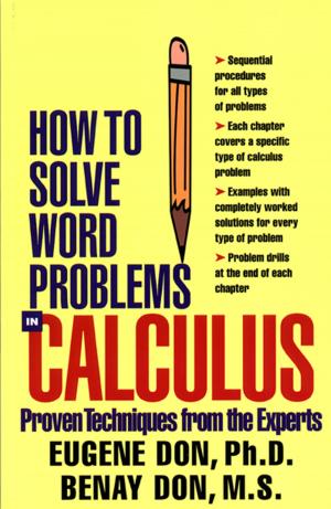 Cover of the book How to Solve Word Problems in Calculus by H. Wayne Beaty, Surya Santoso